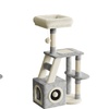 Image 1: Árbol multinivel para gatos con poste rascador 
