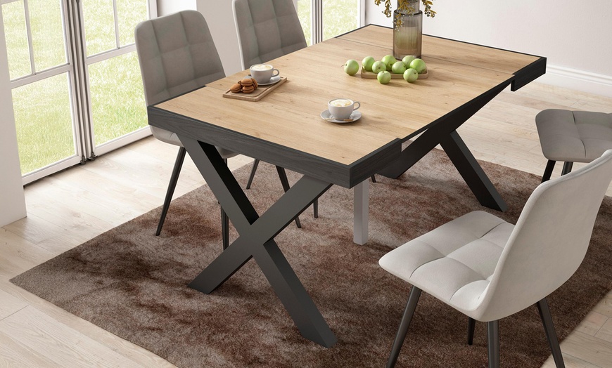 Image 14:  Mesa consola extensible, 140 cm