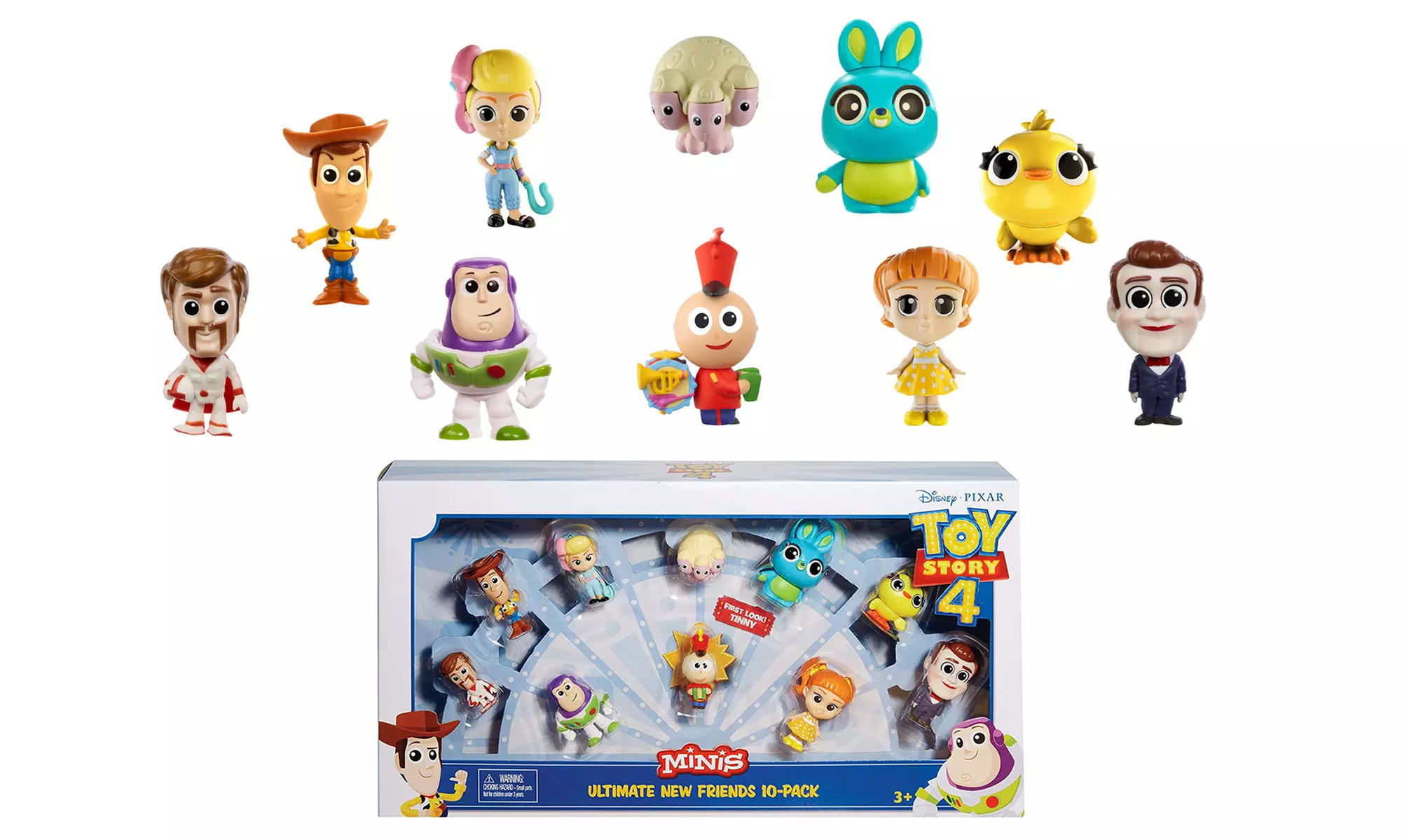 Disney Pixar Toy Story Mini Figures (10-Pack) - Primary Image