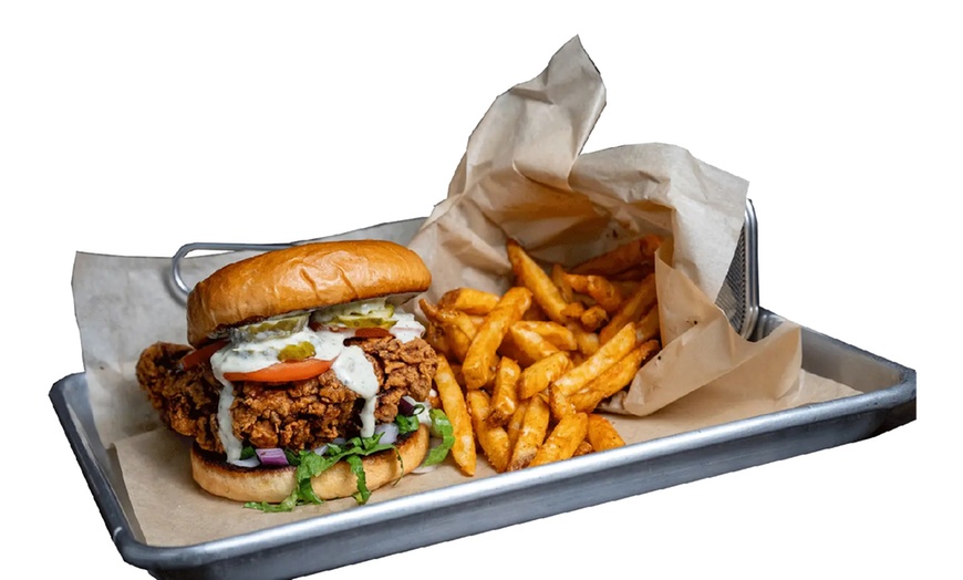 Image 8: Savor a BBQ Feast: Quarter Chicken, Family Meal or $50 Food & Drink 