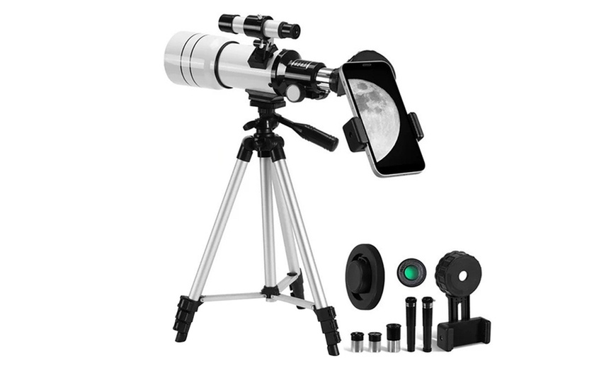 Image 4: 150X Magnification Astronomical Telescope