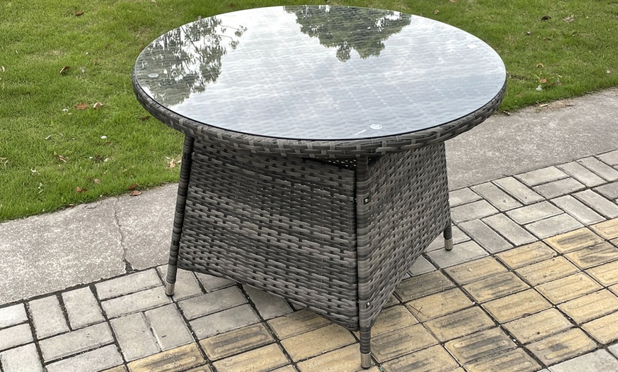 Image 4: Fimous 6-Sitzer Gartenmöbel-Set