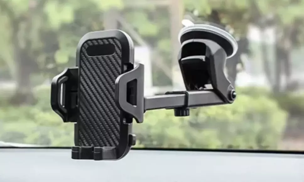 3-in-1 Dash Phone Mount for Car-Universal Holder for Phone Dashboard Windshield