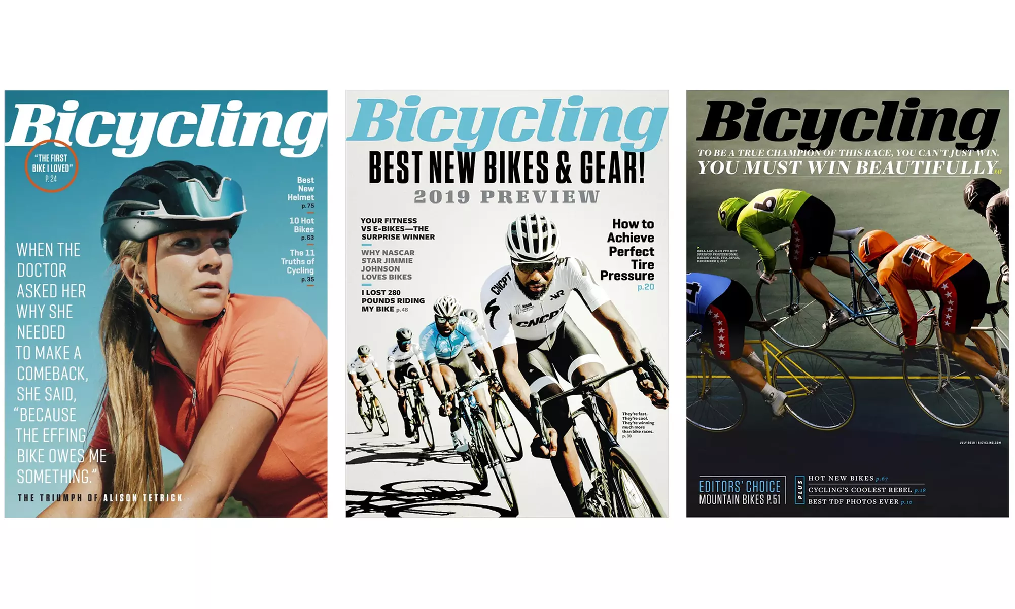 Bicycling Magazine Subscription for Six Months, One Year, or Two Years (Up to 91% Off)  - Primary Image