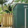 Image 11: Outdoor Garden Compact Metal Storage Shed