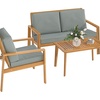 Image 22: Outsunny Four Seater Garden Furniture Set