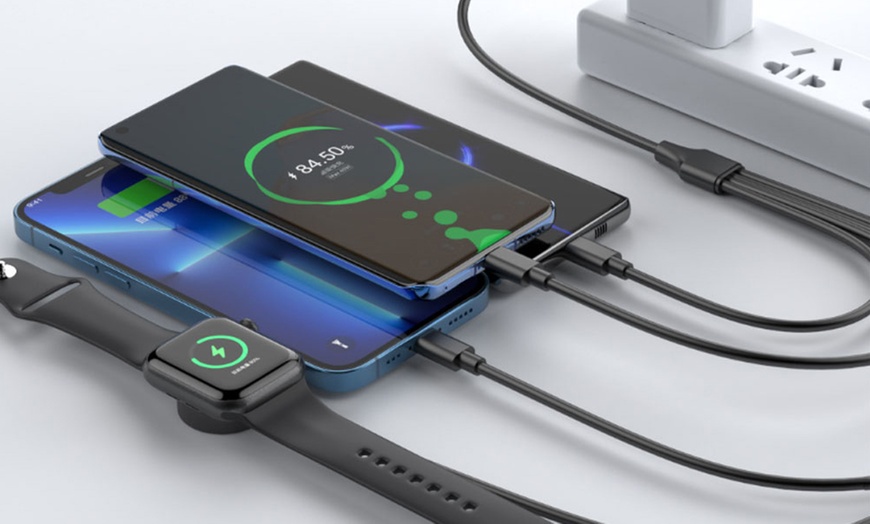 Image 1: 1x oder 2x 4-in-1-Ladekabel