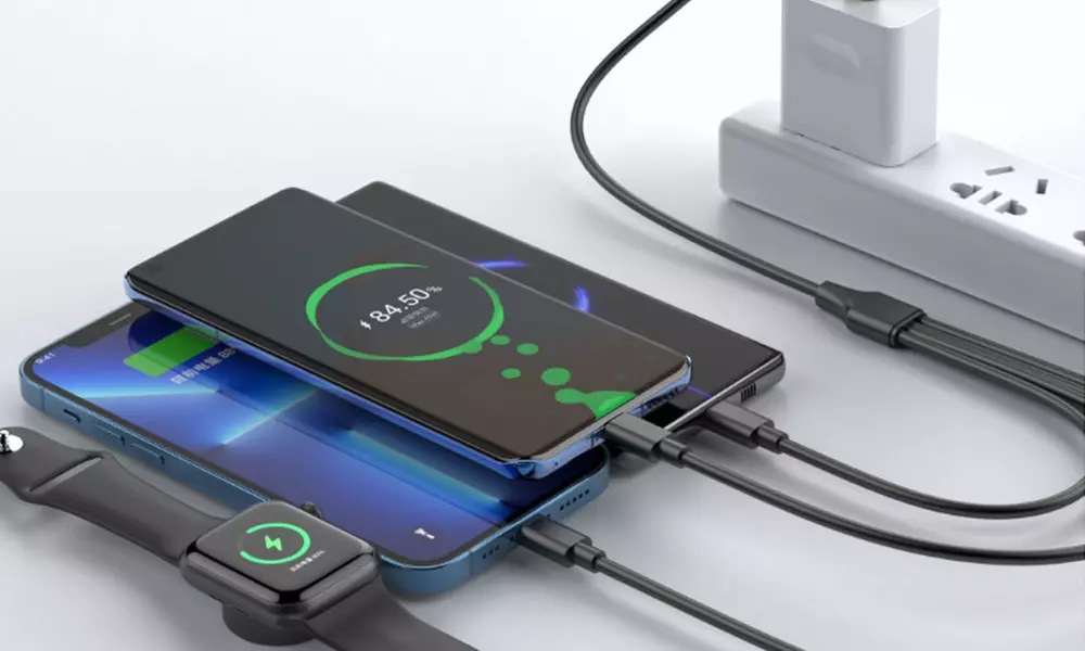 Cable trenzado 4 en 1