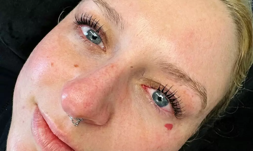 Get a Korean Lash Lift with Optional Tint or Brow Lamination Package