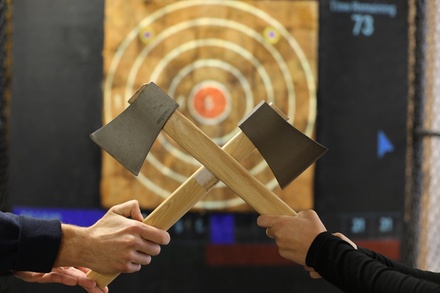 60-Minutes of Axe Throwing for 1 Person, valid Any Day - iSmash - Stuart