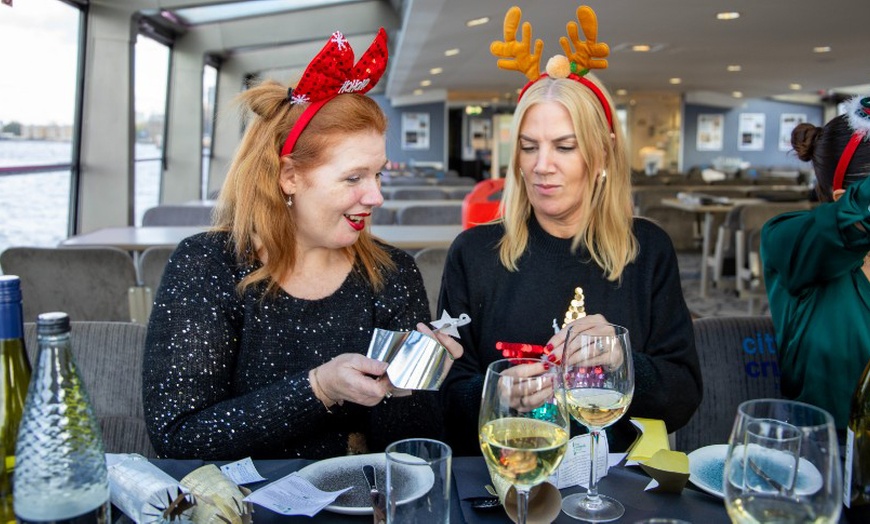 Image 5: Sail Through The Heart of London on Thames Christmas Party Cruise