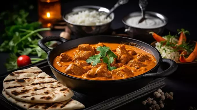 Starter, Main and Side at Indian Restaurant for 1, 2 and 4 People