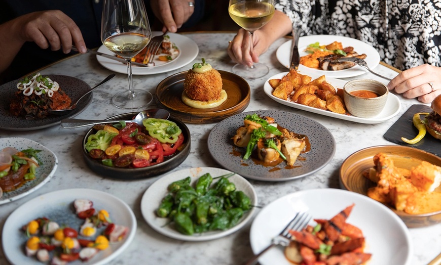 Image 2: Savor a Head Chef’s Tasting Menu with a Glass of Fizz for One or Two