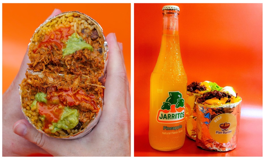 Image 4: Build-Your-Own-Burrito, Nachos and Drink at Plan Burrito Guildford