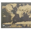 Image 4: Deluxe Travel Edition Scratch Off World Map Poster Personalized Journal Log
