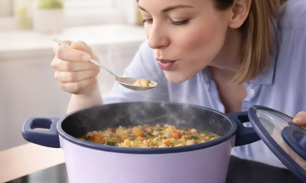 Juego de ollas con tapas de cristal de Just Perfecto