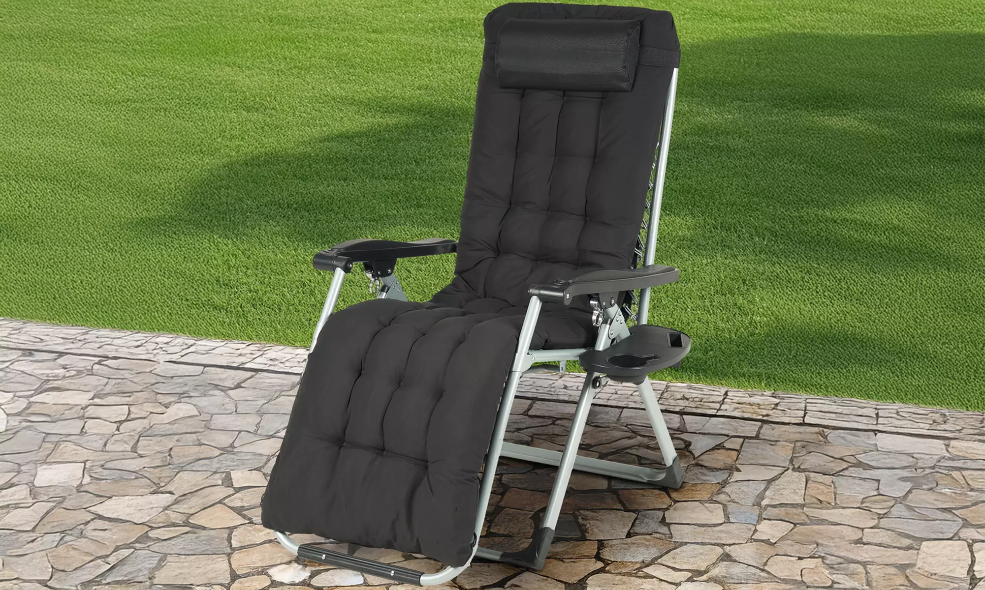 Sedia da giardino reclinabile Gravità Luxury