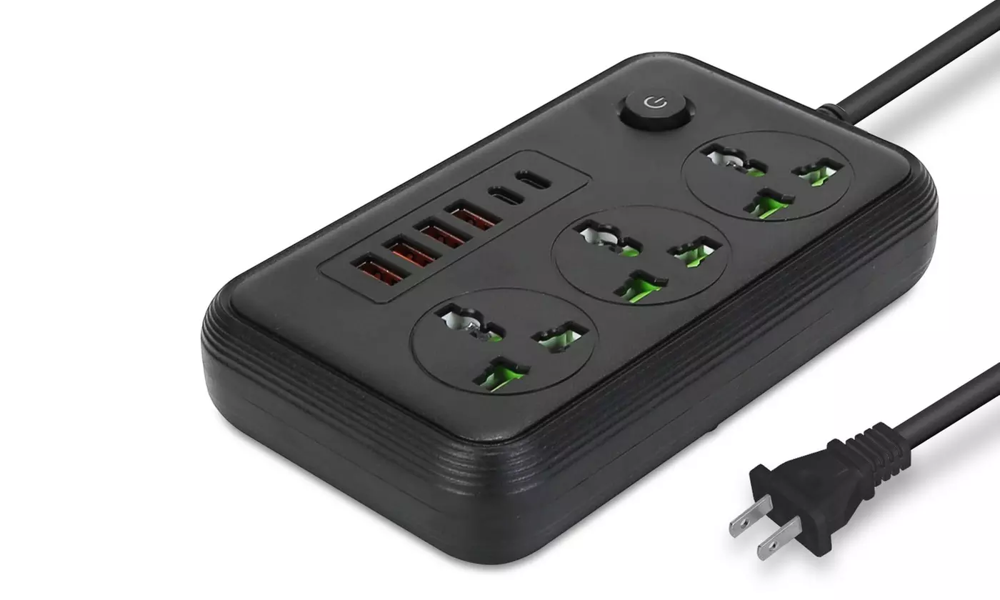 iMounTEK 2500W Power Strip with AC Outlets and USB A/C Ports (Multi-Options)