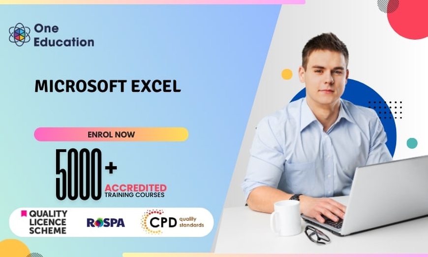 Image 1: Microsoft Excel Complete Bundle with One Education