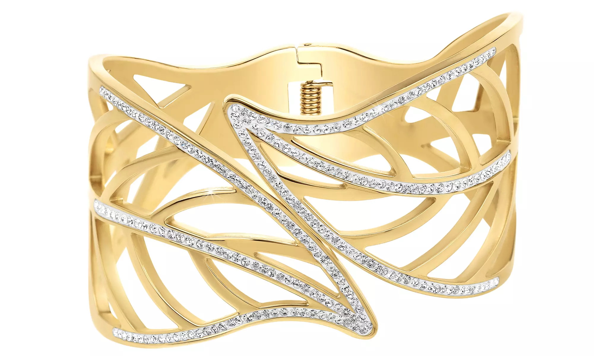 Brazalete con cristales brillantes de SC Crystal