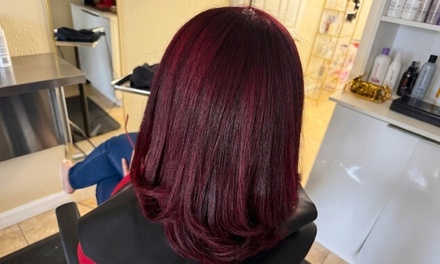 One Haircut with Shampoo and Blowout - Anett Hair Salon