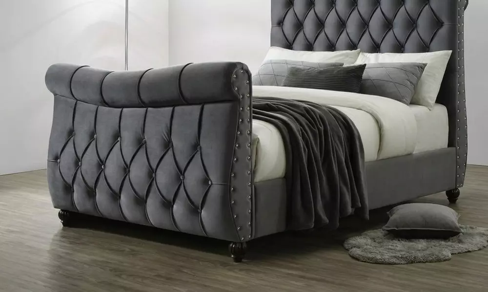 Lachelle Bed Frame with Optional Pocket-Sprung Memory Foam Mattress