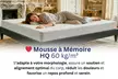 Matelas "Essence" de Douce Lune à mémoire de forme avec sommier "Anthra" en option, livraison offerte - Image 3