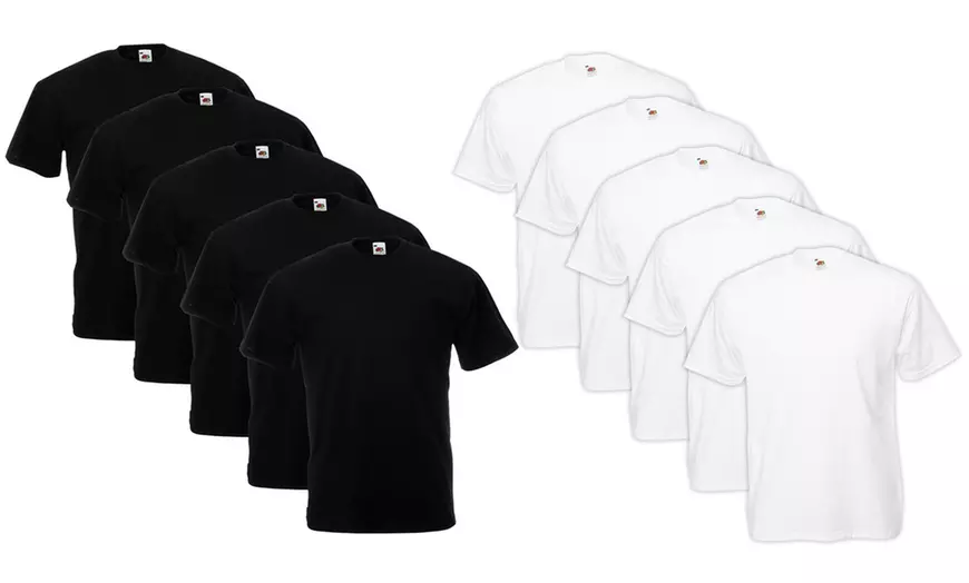 Image 3: Pack de 10 t-shirts basiques hommes