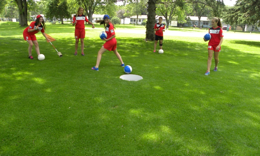 Image 2: Enjoy FootGolf Fun with Ball Rental for One or Two Players