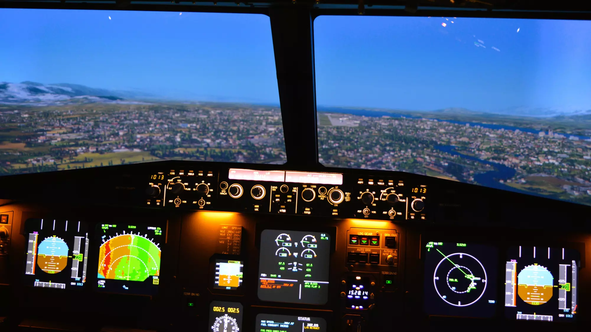 Experiencia en simulador de vuelo Airbus A320 para 1 o 2 personas