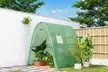 Outsunny Walk-In Gothic Arch Greenhouse with PE Cover and Sandbags - Image 2