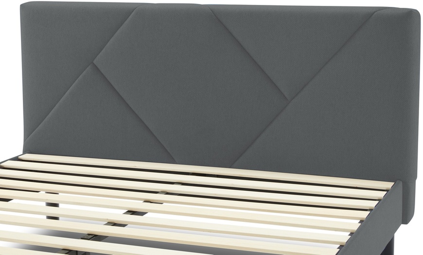 Image 20: Lit en tissu "Ric"