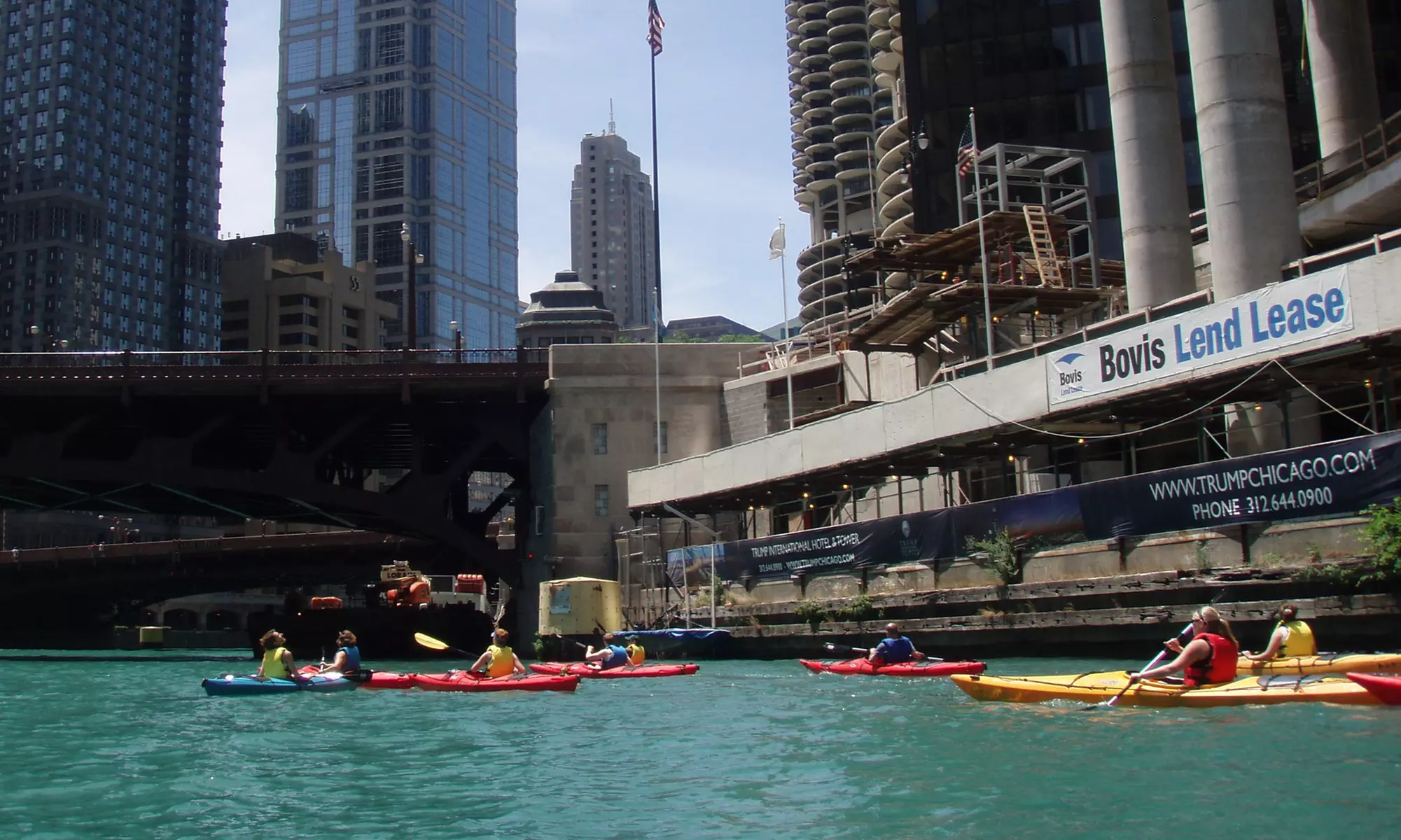 Chicago River Sunset or Architectural Kayaking Tour with Kayak Chicago