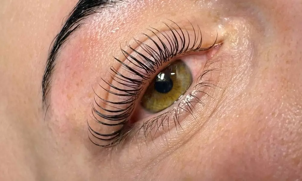 Korean Lash Lift & Tint: Enhance Natural Curl, Add Lift
