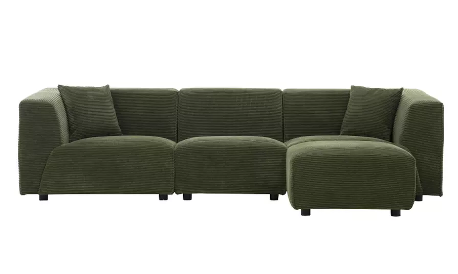 Canapé modulable Kocoon 3 places avec son pouf