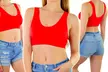 Lounge Love Women's Six-Pack Everyday Wireless Tank or Racerback Bras - Second Medium