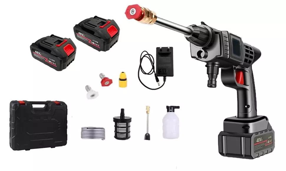 Hidrolimpiadora eléctrica de alta presión con diseño portátil y compacto - Second Medium