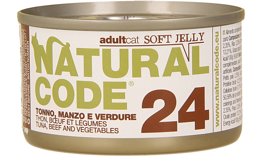 Image 18: Set da 24 lattine di cibo per gatti Natural Code