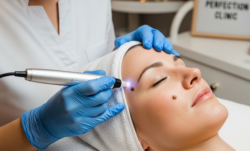 Image 3: 15 or 30-Min Skin Tag, Brown Spot & Spider Vein Removal Up to 6 Spots