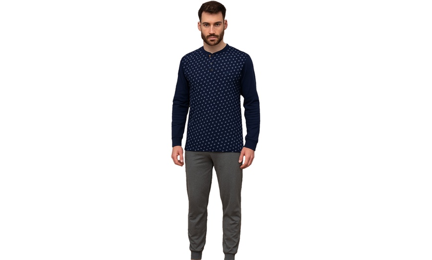 Image 11: Pyrex Herren-Winterpyjama