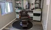 Refresh Your Look with 1 or 2 Men's Haircuts Plus Beard Trim or Hot Towel Shave at Selenes Vanity(Up to 46% Off)