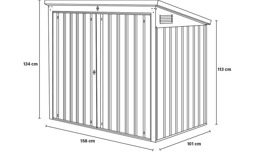 Image 6: Multifunctionele mülltonnenbox BASURA 