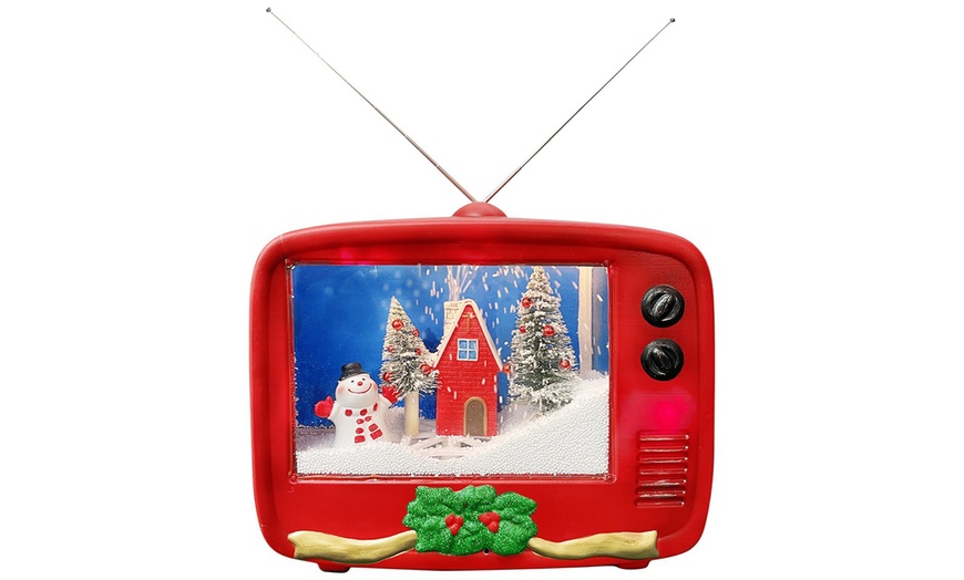 Image 2: Téléviseur décoratif de Noël