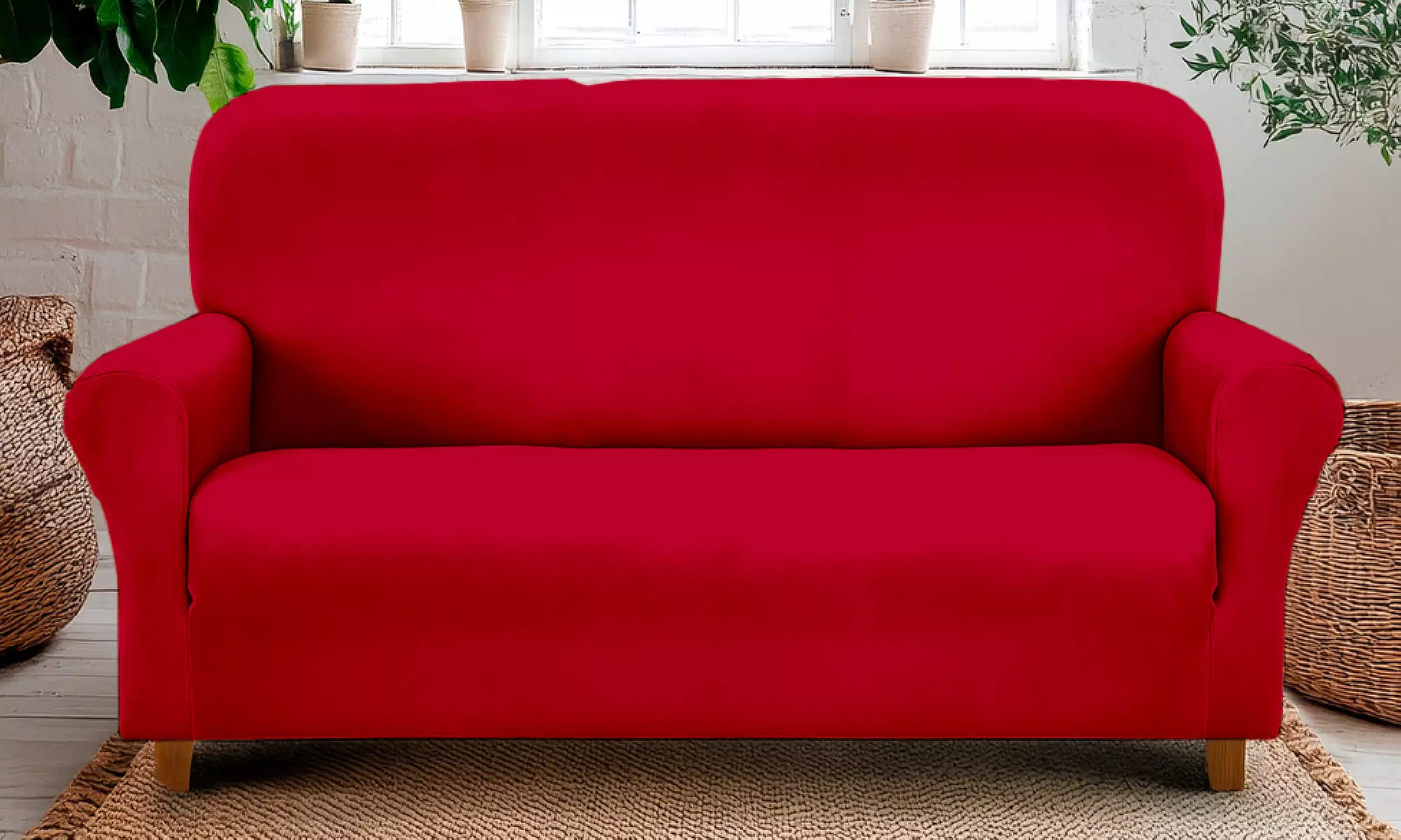 Copridivano o copripoltrona in velluto impermeabile