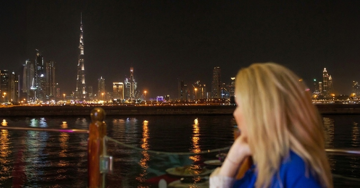 Luxury Dubai Canal Cruise With Soft Or House Beverages Luxury Dubai Canal Cruise With Soft Or House Beverages