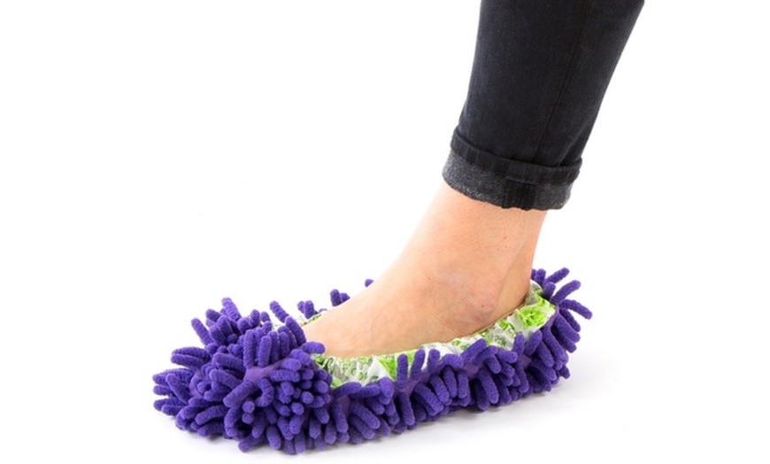 Image 3: Microfibre Mop Slippers