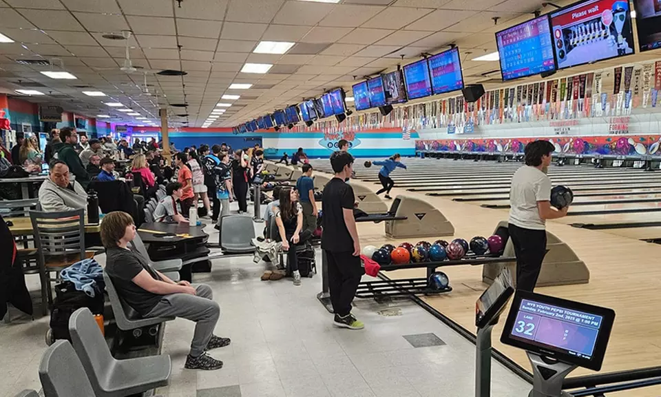 Up to 55% Off Bowling with Shoes at Port Jeff Bowl