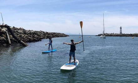 Guided Beginner SUP Lesson - SUP Shack - Santa Cruz, CA