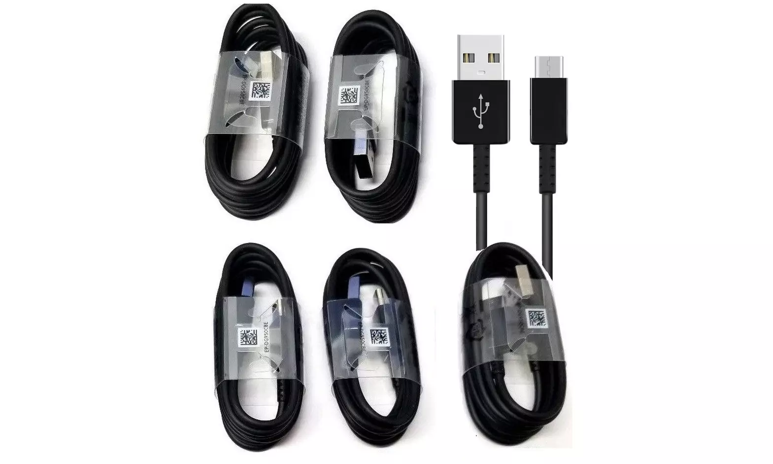 Samsung USB Type C Cables Fast Dual Car Wall Charger for Galaxy S8 S9 S10 Note 9