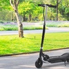 Image 1: HomCom Foldable Kid's Electric Scooter in Black